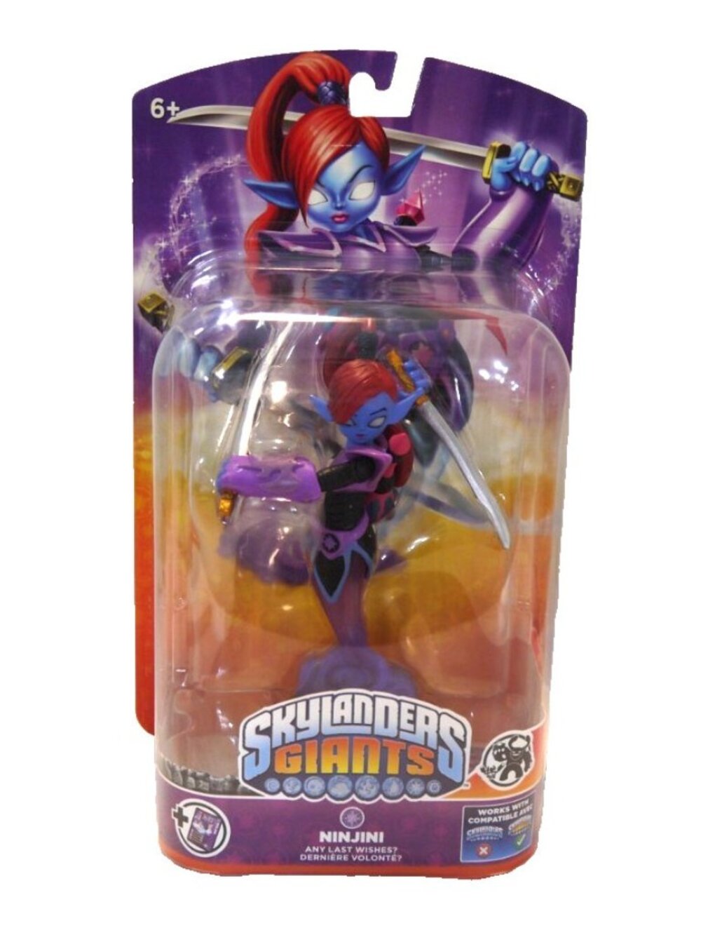 Skylanders Giants Ninjini action figure 2012 Activision, New